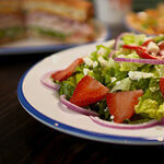 Salads at Lola's restaurant are fresh and light and sure to delight